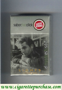 Lucky Strike Sabor Haz Chick Lights King Size Box cigarettes hard box